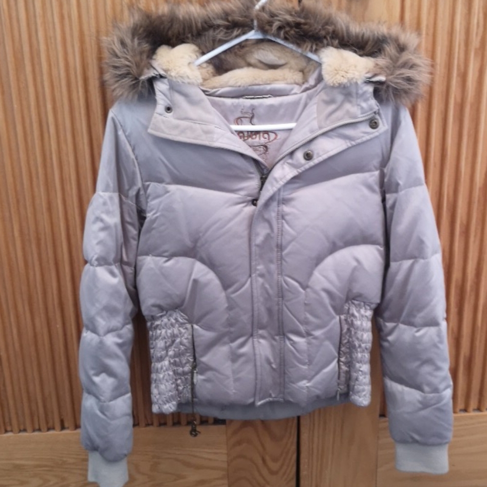 Talula beige puffer
